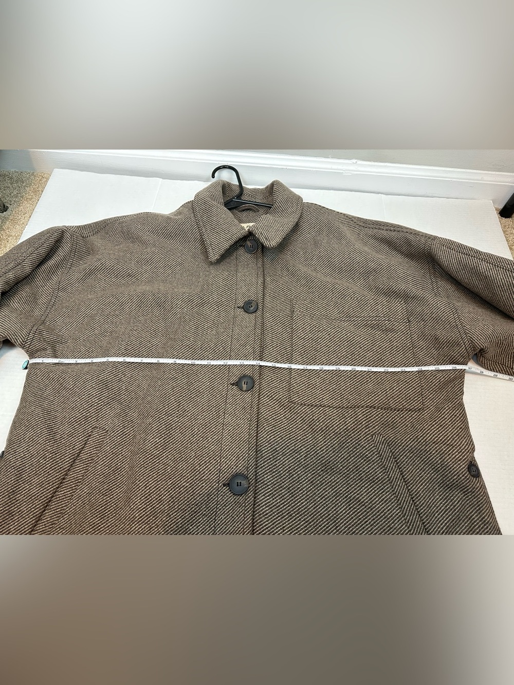 Free People Jessica Shirt Jacket Size L - Picture 12 of 16